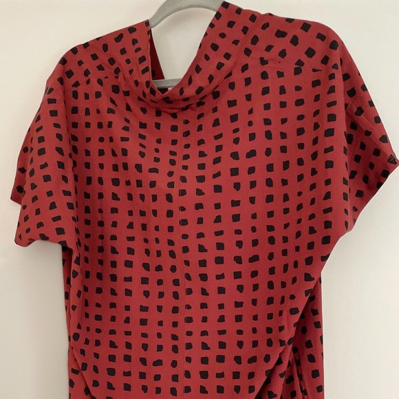 INGRID & ISABEL Everywhere Abstract Print Maternity Tunic Dress Size M 8/10 - Picture 4 of 7